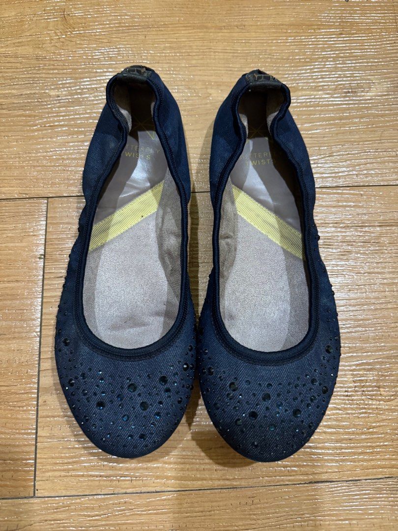 Butterfly Twists Denim flats size 36 (Category: Flats & Sandals) located in Marikina City. Submitted by cece_closet (Listing ID 1403426186, Image 1). Description: Please swipe all photos to see condition of the shoes. If interested, please make an offer for the item. Upon acceptance of offer, the item will be reserved to you for 3 days to settle/deposit payment. If no reply or payment has been received, the item will be unreserved for other inter