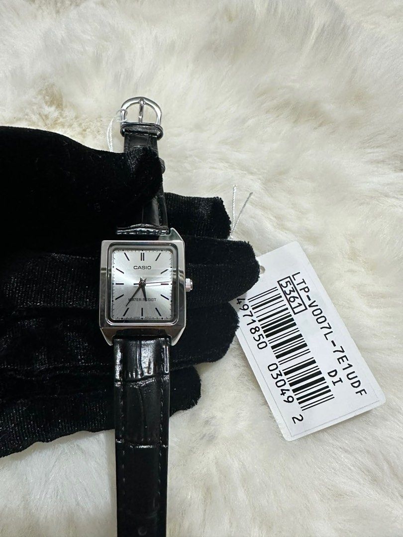 Casio Tank LTO-V007L-7B1 Leather (Category: Women's Watches) located in Manila. Submitted by shopthevintage (Listing ID 1403497666, Image 1). Description: Our Price: 1,350 Srp❌ : 1,800 100% Original/ Authentic Moneyback Guarantee if proven Fake Brandnew with Complete Inclusions ❤️Resellers are Welcome ( mas lower price) 📍Meetups ( Manila Area ) ✈️ Cash on pickup via LBC 📩Message us for Inquiries 𝘋𝘐𝘚𝘊𝘓𝘈𝘐𝘔𝘌𝘙: Time Travel 𝗶𝘀 𝗻𝗼𝘁 𝗮�