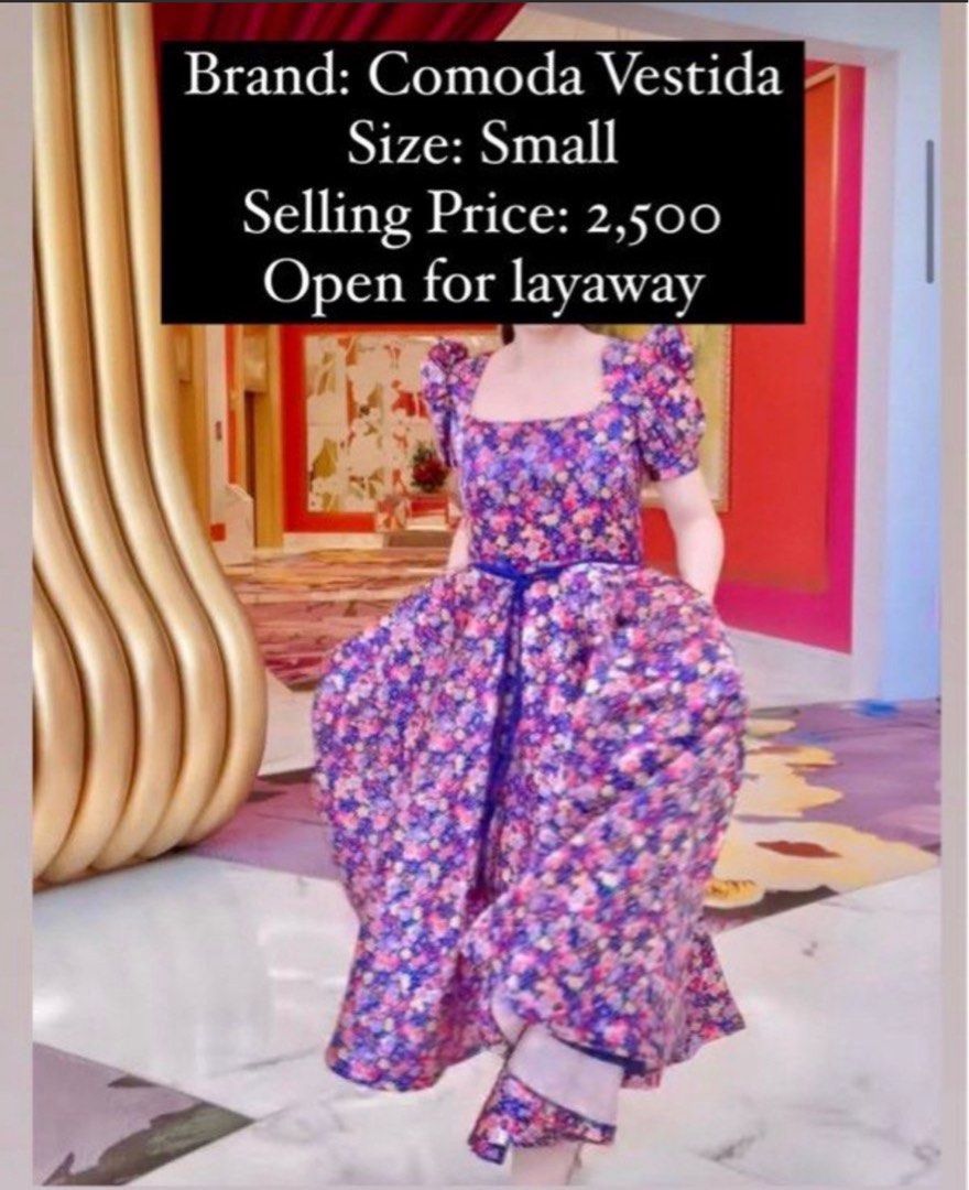 Comoda Vestida Satin Dress (Category: Dresses) located in Quezon City. Submitted by lustitia (Listing ID 1403610511, Image 1). Description: Like new condition. Used once only then stored. No visible flaws. 📍Quezon City / Angeles City Helping tags #hermanaamore #everydayhermana #versecoutoure #vestida #elleclotho #soonmanila #comodavestida #soulsisters.