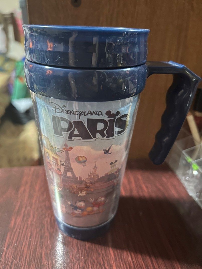 Disneyland Paris Travel Mug (Category: Coffee & Tea Tableware) located in Pasig City. Submitted by mixpicks (Listing ID 1403477082, Image 1). Description: .