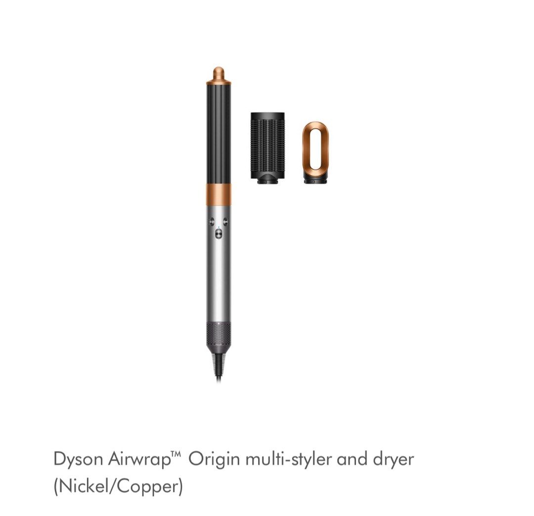 Dyson Airwrap Origin Multi-Styler (Nickel/Copper), Beauty & Personal ...
