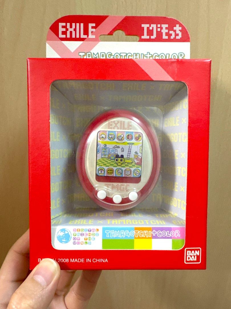 EXILE コラボ TAMAGOTCHI + COLOR 2008 EXILE x Tamagotchi+Color, 電子遊戲, 電子遊戲機, 其他- Carousell
