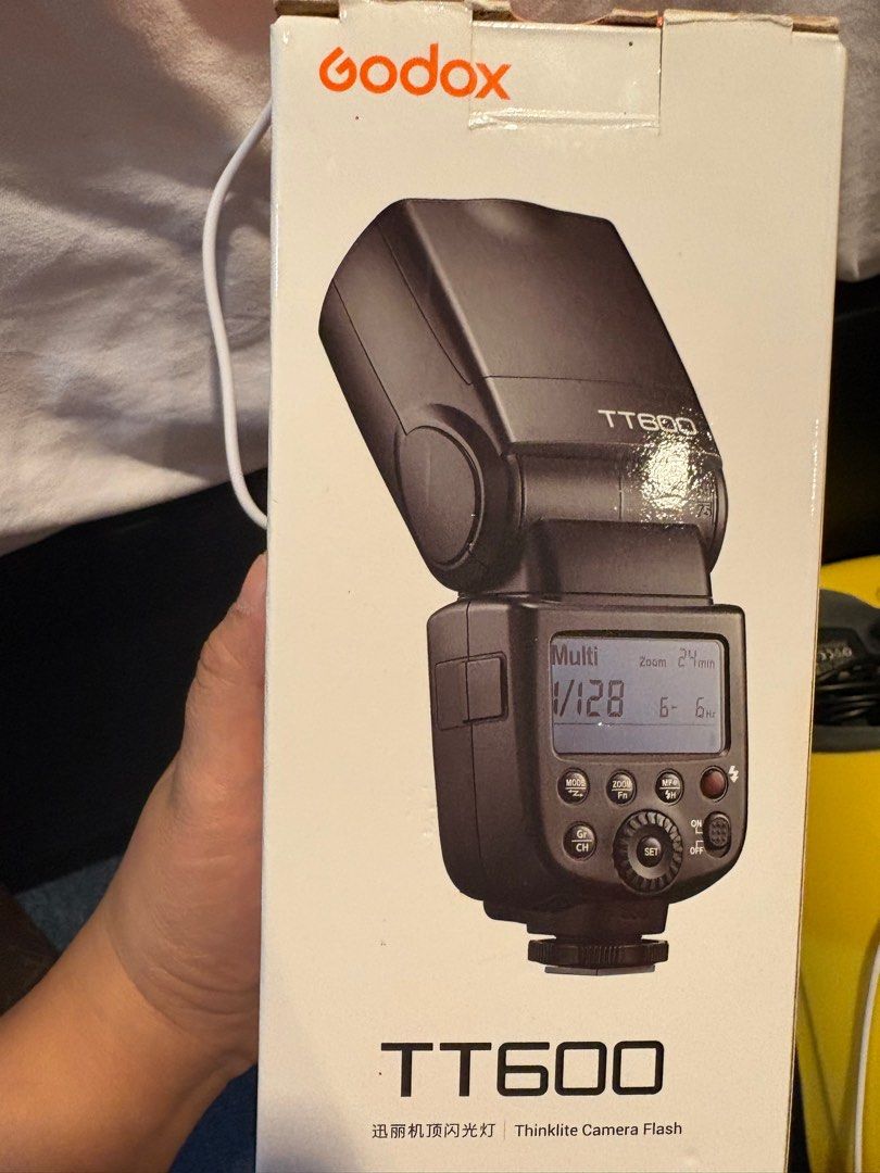 Tt600 Box Godox TT600 Thinklite Camera Flash, Photography, Photography ...