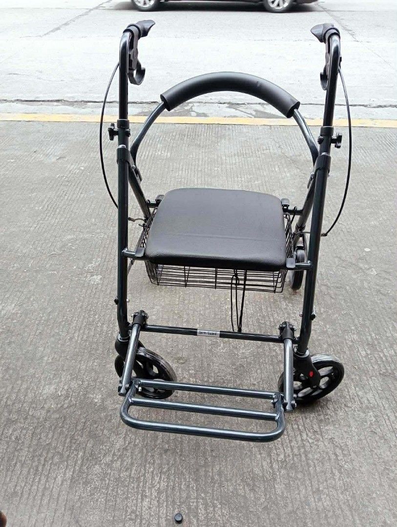 Gray rollator walker adult (Category: Wheelchairs) located in Quezon City. Submitted by kathrynbal66392 (Listing ID 1403612218, Image 1). Description: we accept bulk orders brandnew affordable onhand negotiable good quality and condition open for pick up and delivery high quality we also sell many medical supplies call me 09268225723 cod,gcash,bank transfer lifetime time free service.