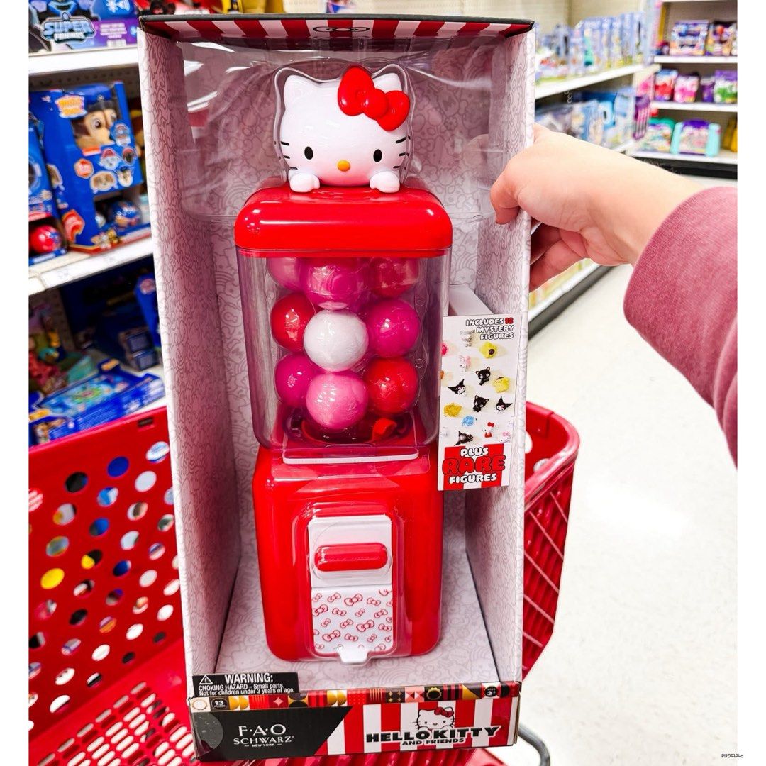 Hello Kitty Vending machine with mini surprise figures (Category: Designer & Blind Box Toys) located in Quezon City. Submitted by unicornmanila (Listing ID 1403521574, Image 1). Description: 💟 Hello Kitty Vending machine with mini surprise figures 💟 Preorder - ETA March-April 💟 50% down payment only.