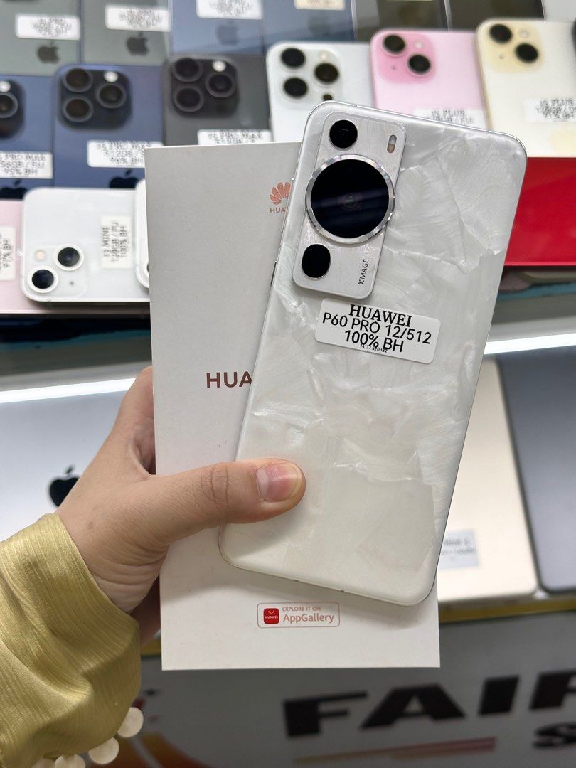 Huawei P60 Pro 12/512 100% BH Openline No Issue (Category: Huawei) located in Pasig City. Submitted by fairgadgetshop (Listing ID 1403469526, Image 1). Description: Buy • Sell • Trade • Swap Legit Seller w/ Physical Store Mabilis Kausap / Pass sa Scammer Installment via Credit Card, GGives, Gcredit, SPaylater with additional interest We accepting Brandnew or Secondhand Huawei P60 Pro 12/512 Openline No Issue Working Face Unlock/OnScreen Fingerpri