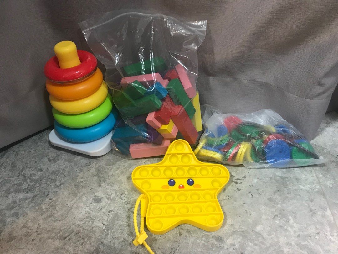 Fisher-Price Rock-A-Stack Ring Stacking Toy With Roly-Poly Base For ...