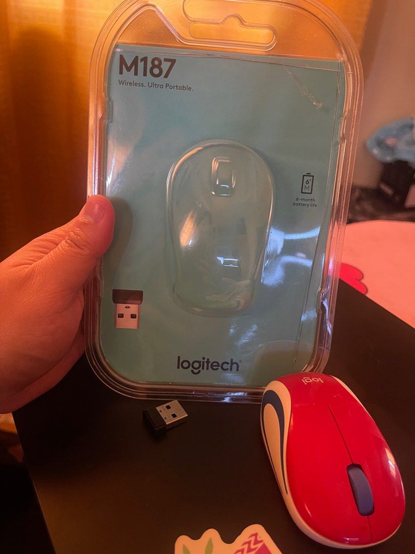 Logitech M187 Mini Wireless Mouse (Category: Mouse & Mousepads) located in Quezon City. Submitted by charley_ann25 (Listing ID 1403456994, Image 2). Description: Selling my almost new Logitech mouse. Orig price at 795 but selling this for just 500. Used just twice sa work shift ko, sobrang maliit sya nahhirapan akong gamitin which is why benta ko nalang and buy ako normal sized mouse. QC area po. Negotiable for sure buyers. Thanks!.