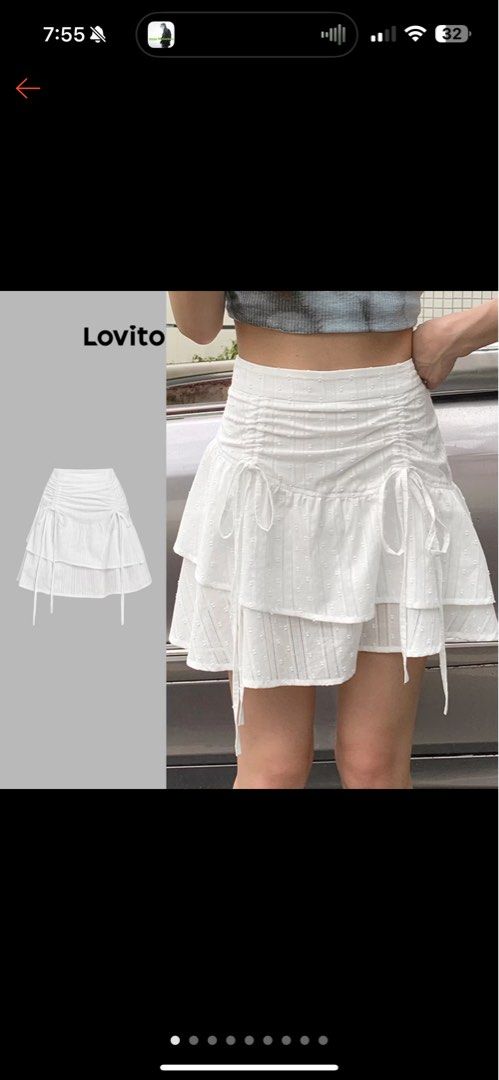Lovito Women Casual Plain Drawstring Skirt (Category: Skirts) located in Manila. Submitted by coclosets (Listing ID 1403545622, Image 1). Description: - brand new, too big on me! - currently sold out.