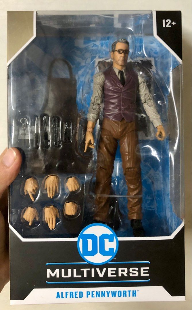Mcfarlane Alfred Pennyworth Batman Vs Superman (Category: Figurines & Statues) located in Binan City. Submitted by elf.0000 (Listing ID 1403540085, Image 1). Description: P2,300.00 plus shipping cost 7” tall Sealed but bix is not in mint condition Not recommended for mint collectors Payment via gcash Ship thru jnt or lalamove.