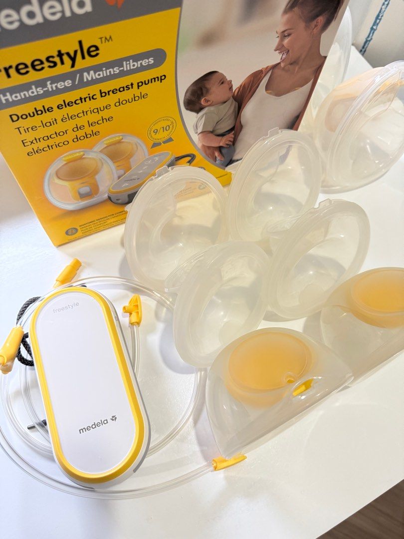 Medela Freestyle Double Electric Breast pump (Category: Breastfeeding & Bottle Feeding) located in Subic. Submitted by rdhlazar (Listing ID 1403428650, Image 2). Description: Medela Freestyle Double Electric Breastpump w/ free collection cups and flanges RFS: done with pumping.
