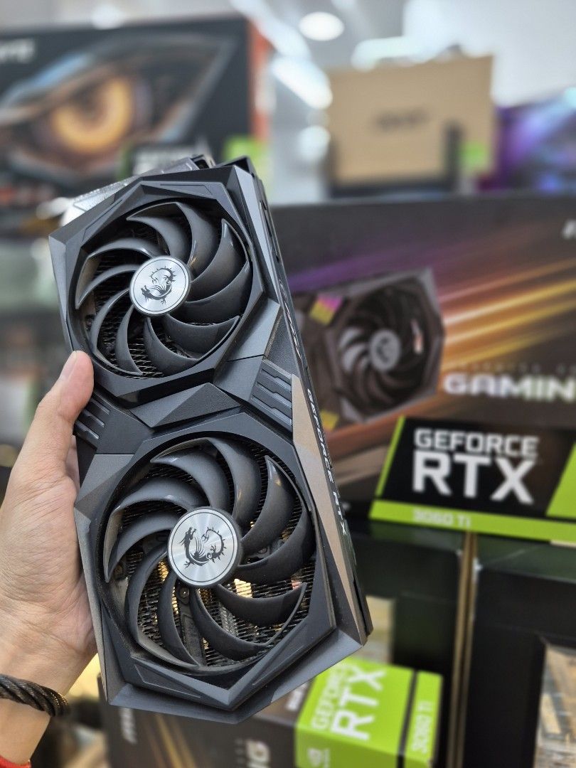 MSI GeForce RTX 3060 Ti Gaming Z (Category: Computer Parts) located in Manila. Submitted by josephmaca15740 (Listing ID 1403453374, Image 1). Description: We're selling quality used graphics cards with store warranty price is negotiable, especially if both with the full system unit (less 3000) this can be traded in with your old graphics cards testing can be done in our store in Gilmore avenue, New Manila Quezon City fb page: PCGILMORE.