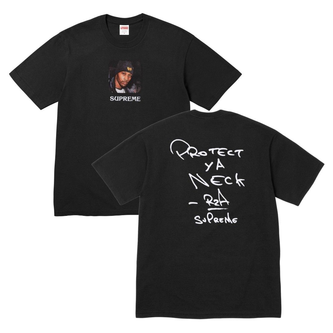 Multiple Sizes) FW25 Supreme Wu-Tang Clan RZA Tee, Men's Fashion