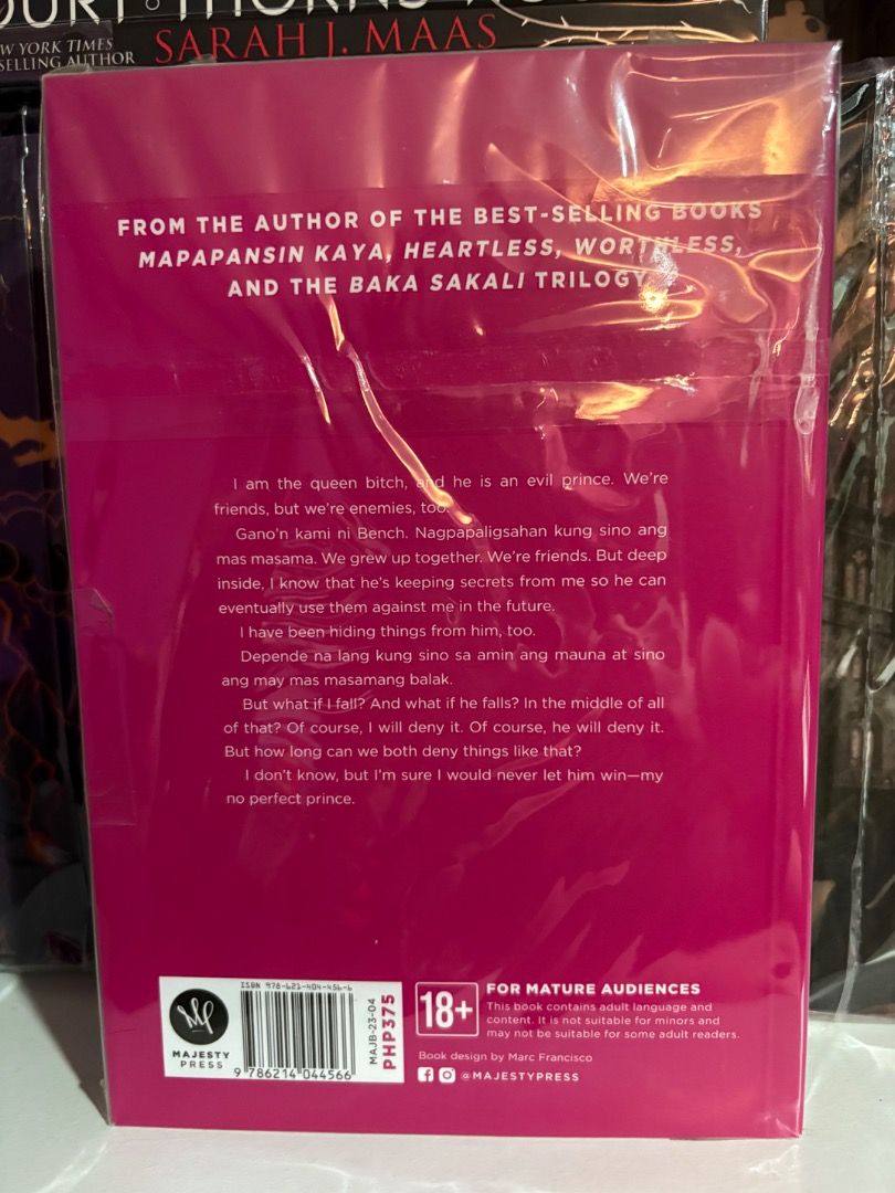No Perfect Prince by Jonaxx (Category: Storybooks) located in Manila. Submitted by randomstuffsssssss (Listing ID 1403565622, Image 2). Description: DM for more inquiries..