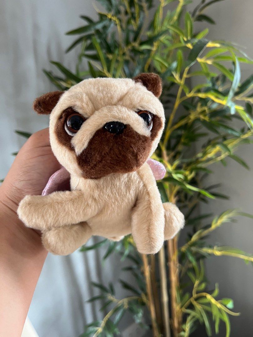Plush Keychain Set (Category: Plushies & Soft Toys) located in Calamba. Submitted by thepinkpicksee (Listing ID 1403518108, Image 2). Description: - Adorable plush keychains - Characters available: Pug with angel wings, guinea pig, purple fish, Scottish character - Features a metal ring for easy attachment - Perfect for keys, bags, and more! - Adds a touch of fun and personality.