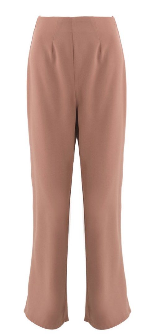 Poplook Jalia Straight Cut Pants i Pecan Brown Size M (Category: Bottoms) located in Kuala Lumpur. Submitted by dottromanoff (Listing ID 1403571232, Image 1). Description: Good condition. Please excuse the slightly different colour in photo. The actual colour is the on in the last photo. RTS: clearing up wardrobe.