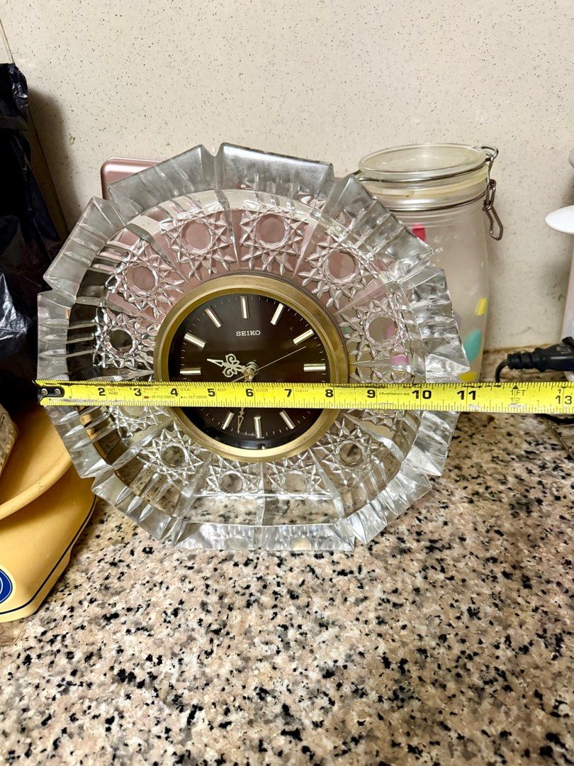 Seiko Crystal Table Clock (Category: Clocks) located in Pilar. Submitted by faveanyshop (Listing ID 1403575458, Image 1). Description: .