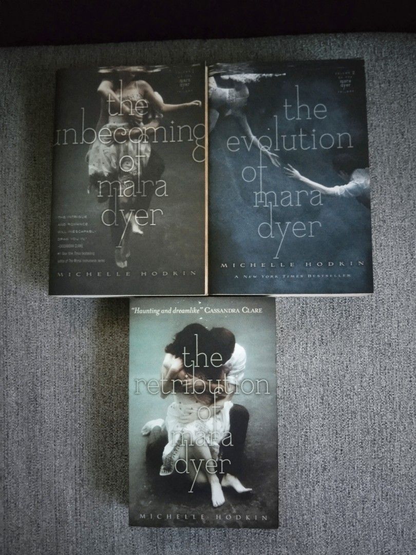 [SIGNED] Mara Dyer Trilogy by Michelle Hodkin (Category: Storybooks) located in Caloocan City. Submitted by daibg (Listing ID 1403480050, Image 2). Description: - SOLD AS A SET ONLY - Paperbacks (#1-2 US edition, #3 UK edition) - All 3 books are signed (Michelle Hodkin Manila Book Tour 2015), HOWEVER pls note that each book also contains a personalized message to the current owner written by the author herself - Issues: medium tanning & foxing - 