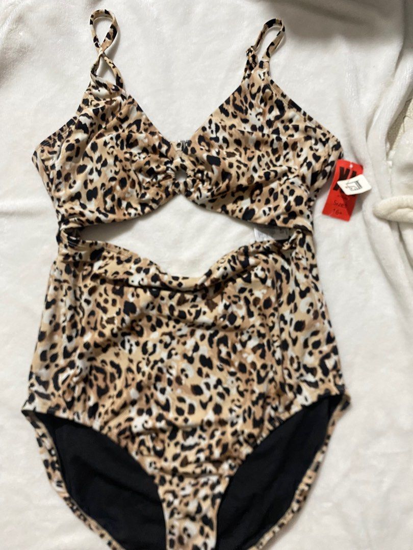 Time and Tru Leopard Print Swimsuit XL (Category: Bikinis & Swimsuits) located in Marikina City. Submitted by charmingcess (Listing ID 1403596849, Image 2). Description: Ito naman with tag pa and malaki naman sakin. Ganda nya as in. Perfect to cover your puson kasya to up to XXL. Payment thru gcash first before shipping Delivery via J&T.