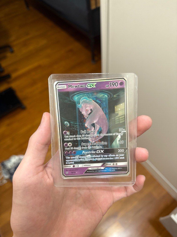 WTT/WTS test tube Mewtwo GX #78 Pokemon Shining Legends Card, Hobbies &  Toys, Toys & Games on Carousell