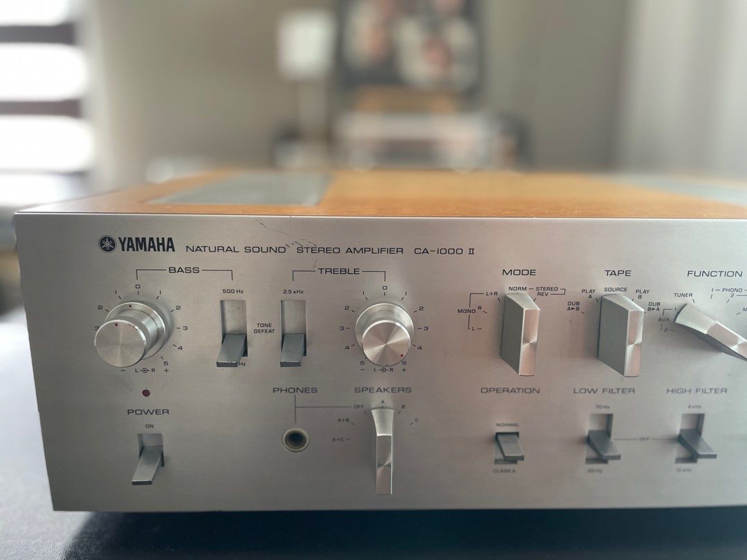 Yamaha CA-1000 II Stereo Amplifier (Category: Soundbars, Speakers & Amplifiers) located in Quezon City. Submitted by cegundamano (Listing ID 1403508048, Image 2). Description: Experience true audiophile sound with the legendary Yamaha CA-1000II, a classic from Yamaha’s golden era of Hi-Fi. Built with meticulous Japanese engineering, this amplifier delivers natural, dynamic, and transparent sound that brings your music to life. Key Highlights: • C