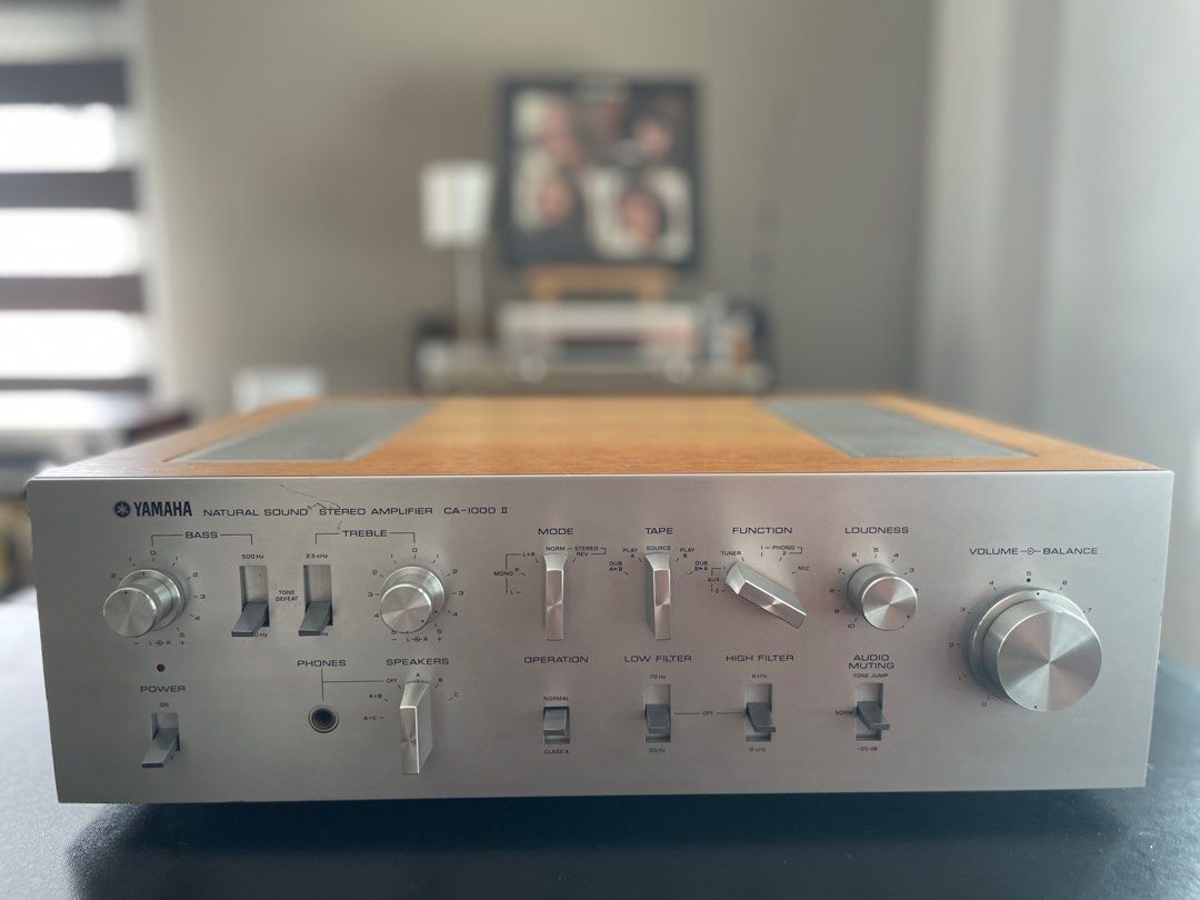 Yamaha CA-1000 II Stereo Amplifier (Category: Soundbars, Speakers & Amplifiers) located in Quezon City. Submitted by cegundamano (Listing ID 1403508048, Image 1). Description: Experience true audiophile sound with the legendary Yamaha CA-1000II, a classic from Yamaha’s golden era of Hi-Fi. Built with meticulous Japanese engineering, this amplifier delivers natural, dynamic, and transparent sound that brings your music to life. Key Highlights: • C