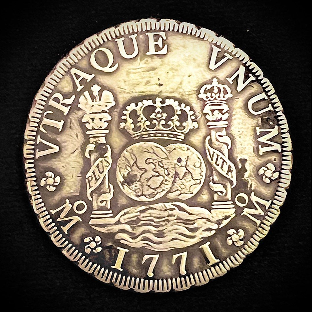 1771-FM Viceroyalty of New Spain Mexico Mint Carolus III King of Spain ...