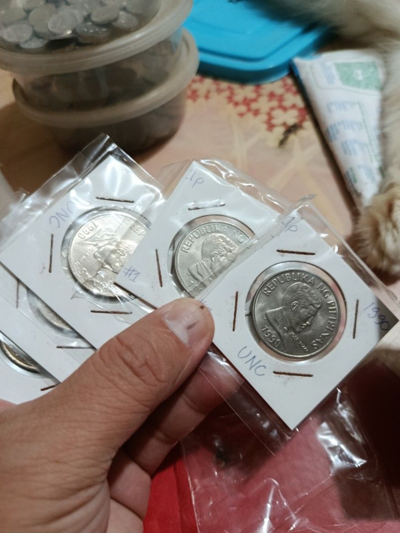 1990 / 1 peso Kalabaw Big type (Category: Currency) located in Pateros City. Submitted by CaesarCoin (Listing ID 1403755900, Image 2). Description: Price: 70 pesos each Fix Price po.. Available gat naka post Additional 150 pesos for shipping JRS Express kahit ilang Coin bilhin 150 pesos lang ang Shipping Payment Method Gcash to Gcash.