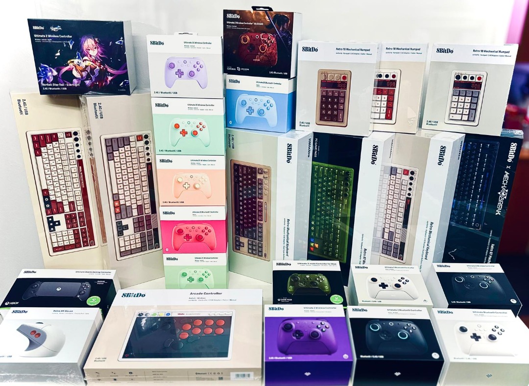 8Bitdo All Keyboards , Wireless Controller and Bluetooth Controller ...