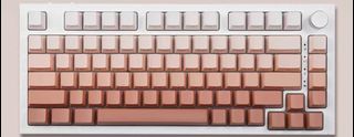 Custom Mechanical Keyboard with Gradient Pink Color440501608876625920