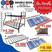 AFFORDABLE HEAVY-DUTY BED FRAME SETS (Category: Bed Frames & Mattresses) located in Manila. Submitted by klmgeneralmerchandise (Listing ID 1403625751, Image 3). Description: 🛏️✨ BER MONTHS PROMO ✨🛏️ 𝙃𝙀𝘼𝙑𝙔-𝘿𝙐𝙏𝙔 𝘽𝙀𝘿𝙁𝙍𝘼𝙈𝙀 𝙎𝙀𝙏𝙎 💯 (UPDATED PRICE LIST) When comfort meets affordability 👌🏻 Perfect para sa pamilya, sa room upgrade, o sa early pamasko surprise! Ngayong Ber Months, we’re making sleep sweeter with deals na sulit sa 