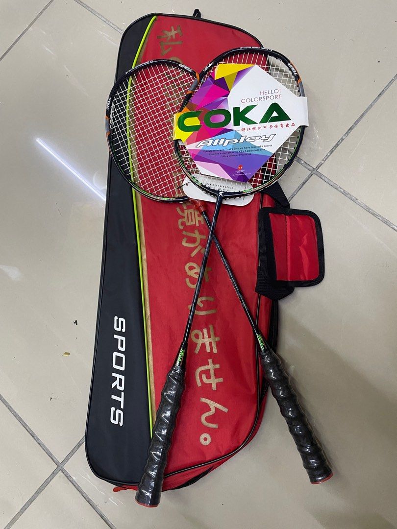 Keka Racket Badminton Rackets Set, Sports Equipment, Sports & Games, Racket & Ball ...
