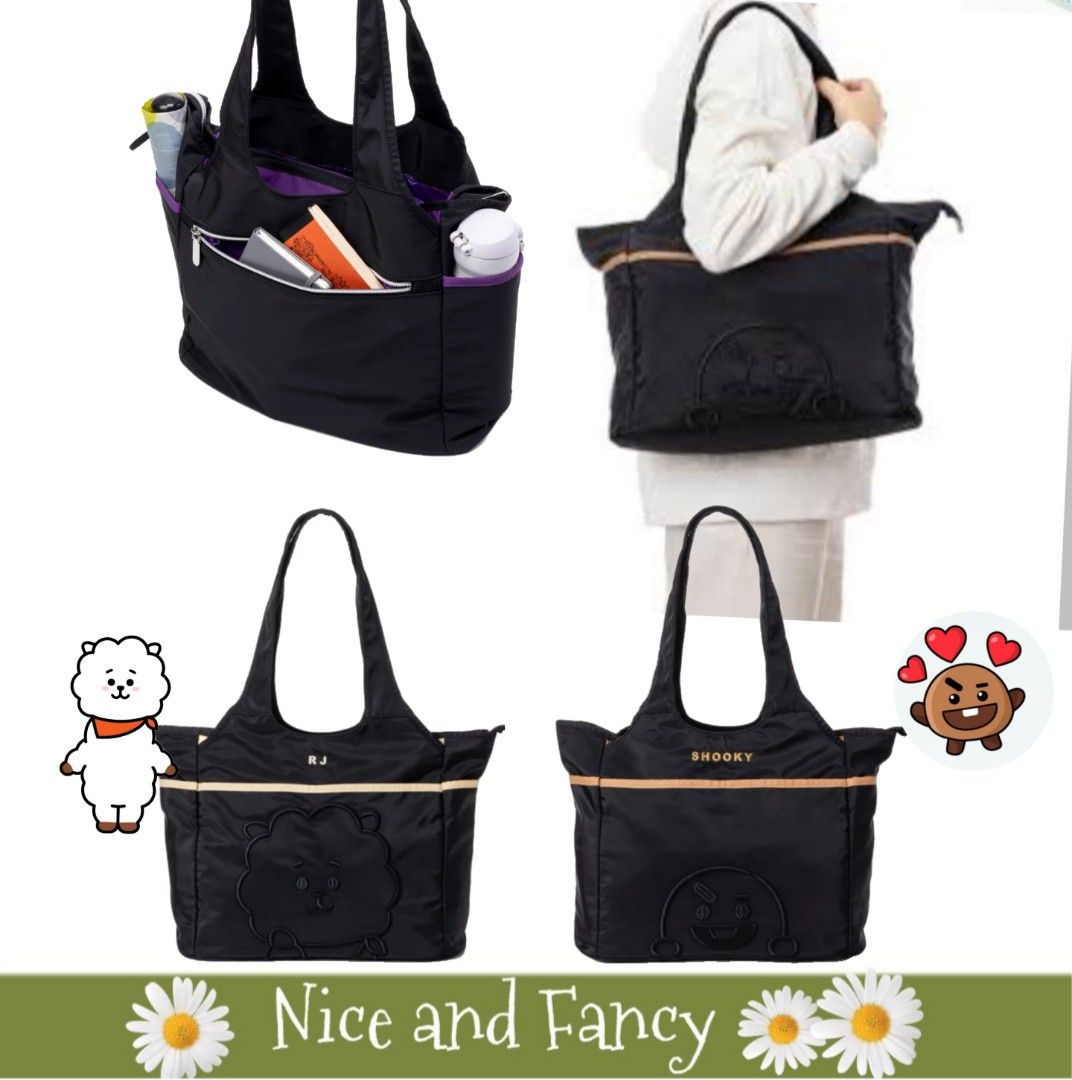 BT21 JAPAN Tote Bag (Category: Tote Bags) located in Quezon City. Submitted by niceandfancy (Listing ID 1403796684, Image 1). Description: Size: 31 × 15 × 29.5 cm.