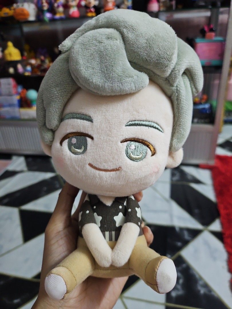 Bts tiny tan RM (Category: Plushies & Soft Toys) located in Ipoh. Submitted by riezsempire (Listing ID 1403788973, Image 1). Description: plushie condition as u see.