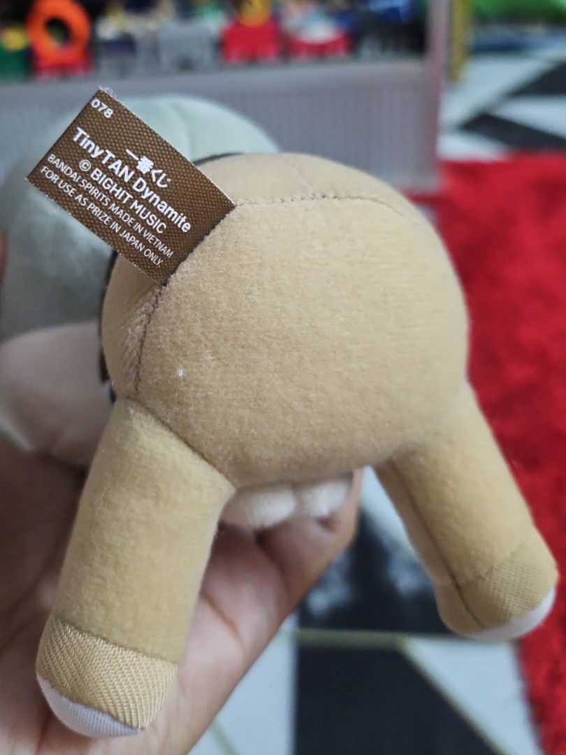 Bts tiny tan RM (Category: Plushies & Soft Toys) located in Ipoh. Submitted by riezsempire (Listing ID 1403788973, Image 3). Description: plushie condition as u see.
