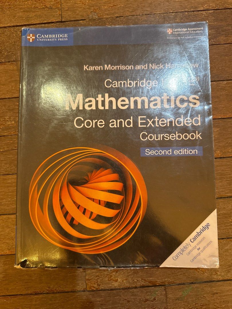 Cambridge Math Core Cambridge Mathematics Core and Extended Coursebook, Hobbies & Toys ...