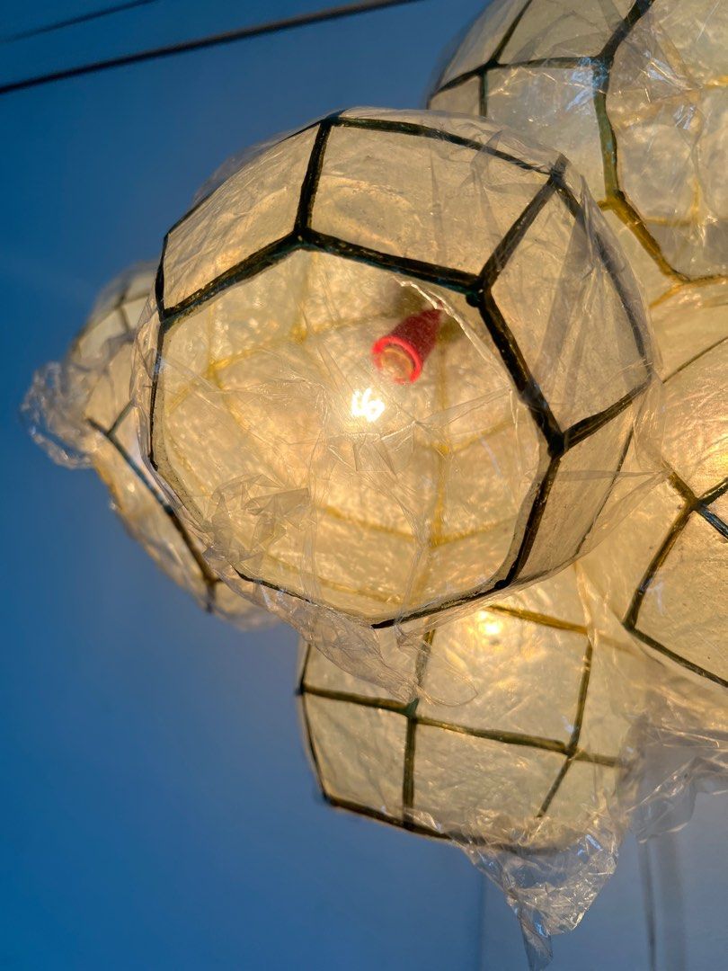 Capiz Lanterns (Category: Lighting) located in Quezon City. Submitted by Zandee (Listing ID 1403629565, Image 3). Description: 10pcs capiz balls.