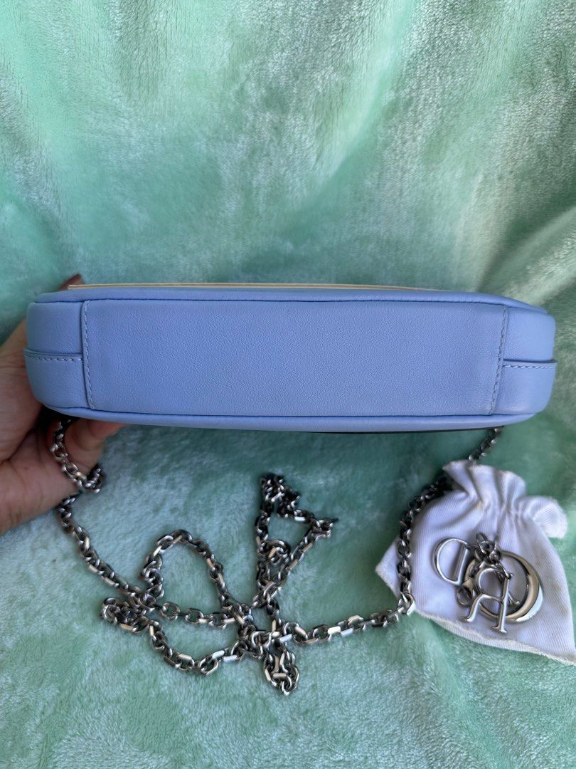 Christian Dior Lady Dior Chain Bag (Category: Luxury Bags & Wallets) located in Cabanatuan. Submitted by suyene88 (Listing ID 1403686829, Image 3). Description: Preloved Dior Leather Wallet on Chain.Authentic. Comes with Dust bag, Dior charm. Very good used condition with normal signs of use. .