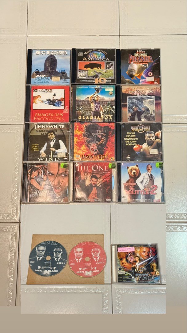 English movies & films 英文电影VCD, Hobbies & Toys, Music & Media