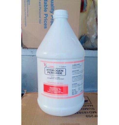 j.chemie HYDROGEN PEROXIDE 3% GALLON (Category: Medical Supplies & Tools) located in Quezon City. Submitted by andrea_dxs (Listing ID 1403621645, Image 1). Description: .