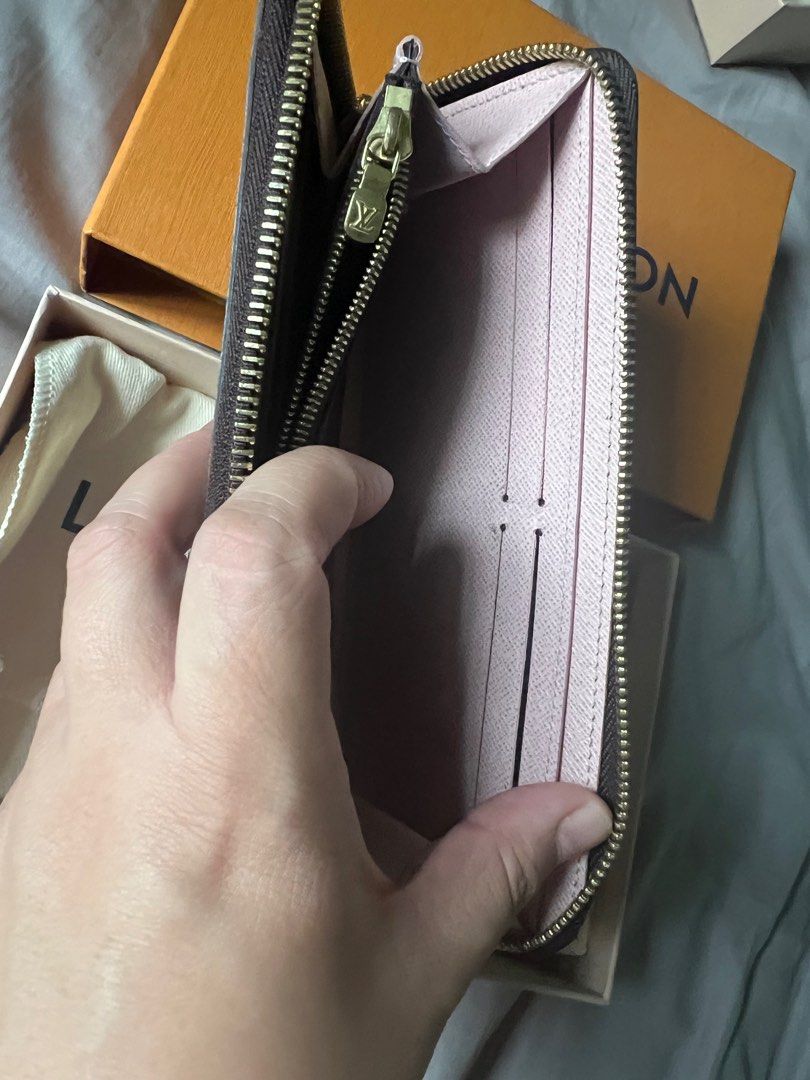 Louis Vuitton Clemence Wallet (Category: Luxury Bags & Wallets) located in Manila. Submitted by lesly.lising (Listing ID 1403643429, Image 3). Description: Louis Vuitton’s classic Clémence wallet is an elegant and compact design offering multiple practical features. In iconic Monogram canvas, it is given a playful, feminine feel by its brightly colored leather zipper and lining. 20 x 9 x 2 cm (Length x Height x Width) Coated Canvas Grained Cowhid