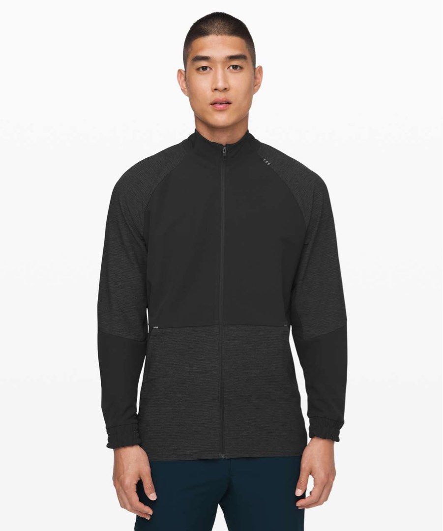 Lululemon License to Train Track Jacket XL (Category: Activewear) located in Iba. Submitted by xooperfindslb (Listing ID 1403763640, Image 1). Description: Lululemon License to Train Track Jacket Black / Heathered Black Dot size XL Main zipper are intact Overall quality is like new. May unnoticeble issue lang talaga Issue: (not noticeable naman since nakatago/natatakpan) -yung hidden secret pocket sa loob ng pocket may butas - yung pullers ng zip