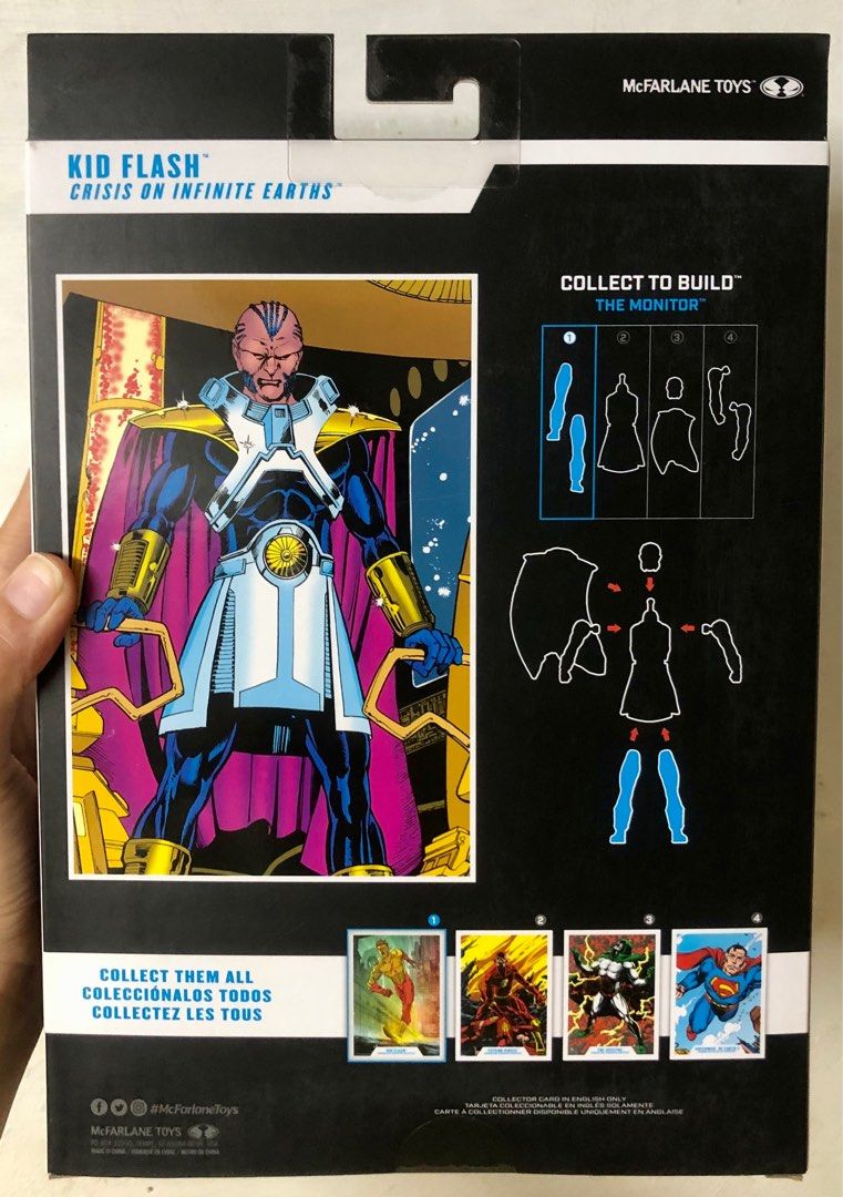 McFarlane Kid Flash Crisis on Infinite Earths (Category: Figurines & Statues) located in Binan City. Submitted by elf.0000 (Listing ID 1403695637, Image 2). Description: P2,200.00 plus shipping cost Sealed but nox is not in mint condition Not recommended for mint condition Payment via gcash Ship thru jnt or lalamove.