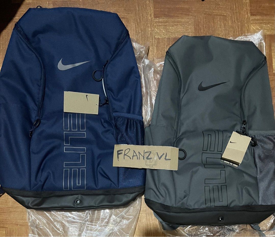 Nike Elite Bag Backpack Version 3 V3 orig legit (Category: Backpacks) located in Quezon City. Submitted by leonsol3 (Listing ID 1403786930, Image 1). Description: Brandnew Original/legit Below SRP! 3500 ONLY! Few stocks left! Navy and Gray color only! Loc. Quezon City.