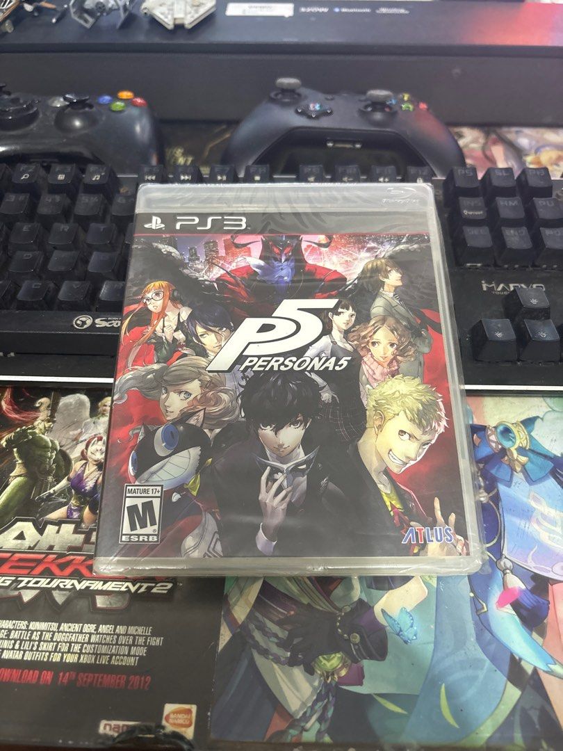 Persona 5 PS3 Game (Category: PlayStation) located in Manila. Submitted by avaritiahobbyshop (Listing ID 1403793835, Image 1). Description: Persona 5 for the PlayStation 3. The game is still sealed in its original packaging. It features a group of high school students who are out to reform society. The game is rated M for Mature. Published by Atlus. Item is old manage your expectations. No refunds. Visit my profile for more items you need!.