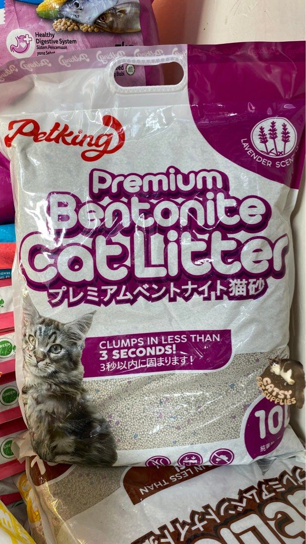 Petking Premium Bentonite Cat Litter 10L (Category: Homes & Other Pet Accessories) located in Quezon City. Submitted by _Strawberry0 (Listing ID 1403618916, Image 2). Description: Petking Premium Cat Litter | 10L & 5L Fast-clumping, odor-control, low-dust formula. ✅ Wholesale or Retail Available 10L Scents: Lavander, Lemon, Baby Powder, Coffee, Green Apple 5L Scents: Lavander, Lemon Same day delivery through Grab, Lalamove & Other online delivery