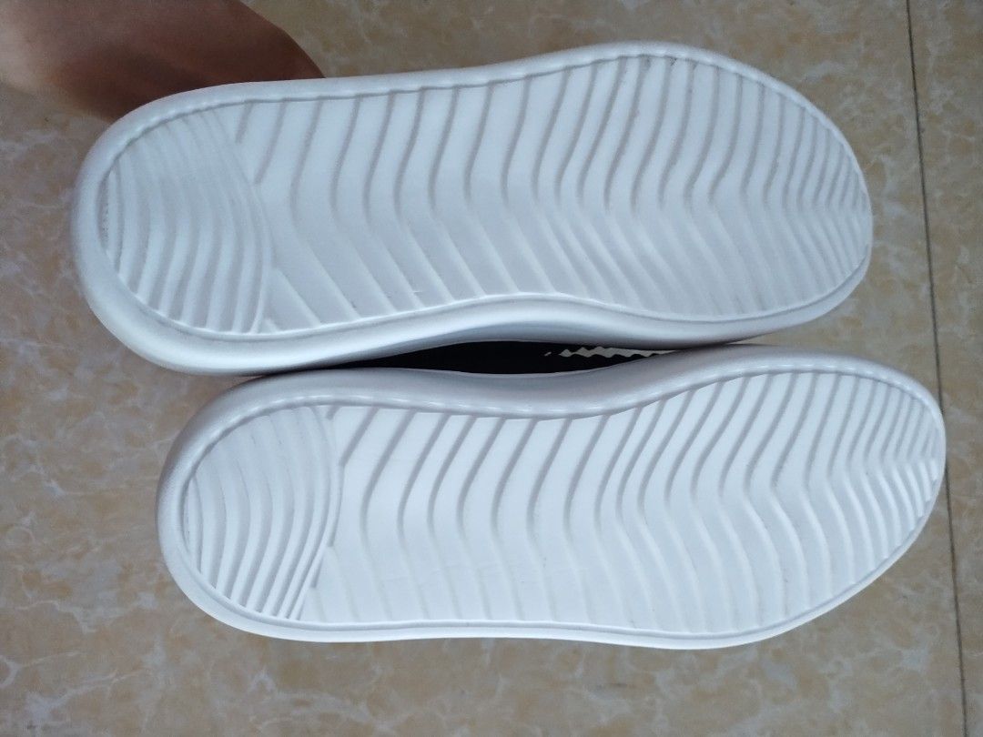Primark Black Slip-on Sneakers Size 38 (Category: Sneakers) located in Makati City. Submitted by chamarket.2022 (Listing ID 1403658142, Image 3). Description: - Primark slip-on sneakers - Black with white soles - Size: EUR 38, UK 5, US 7 - Memory foam insole - Textured soles for grip - Includes original tags.