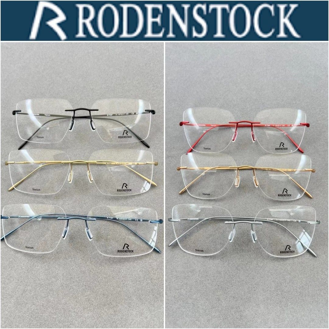 Rodenstock rimless glasses eyewear, Women's Fashion, Watches ...