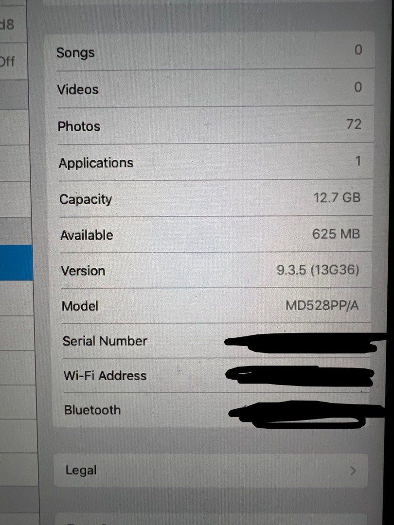 iPad Mini 1st Gen (Category: iPad) located in Manila. Submitted by zenstar-1626 (Listing ID 1403791477, Image 3). Description: Lady-owned. With case and screen protector. Looks and feels new pa rin. No defects, no hardware and software issues. Gagamitin na lang. Unit only. No charger. You can watch Youtube, play music on iTunes and read ebooks..