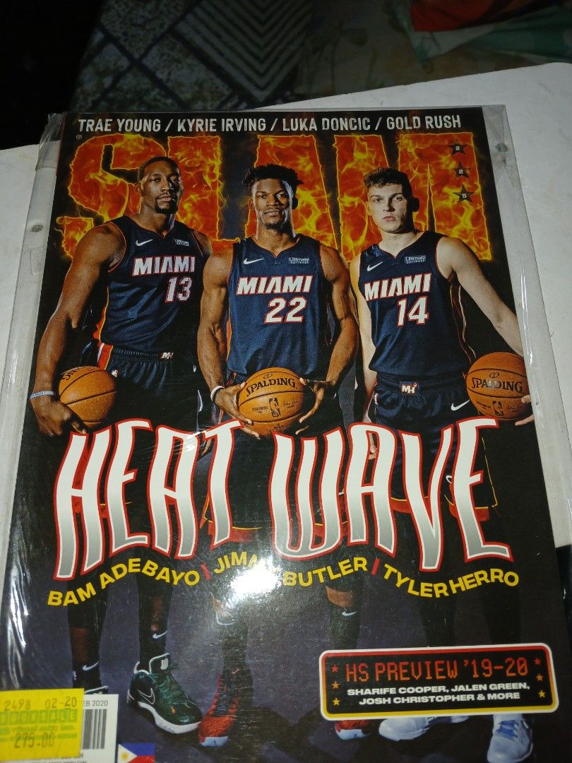4 pcs SLAM Magazine Basketball Issues (Category: Magazines) located in Manila. Submitted by diczenestr94951 (Listing ID 1403627193, Image 3). Description: - SLAM Magazine basketball issues - Features NBA and PBA players - Includes covers with Ginebra San Miguel, Boston Celtics, and Miami Heat - Perfect for basketball fans and collectors - Each issue is sealed 5 pcs slam phillipines magazine.
